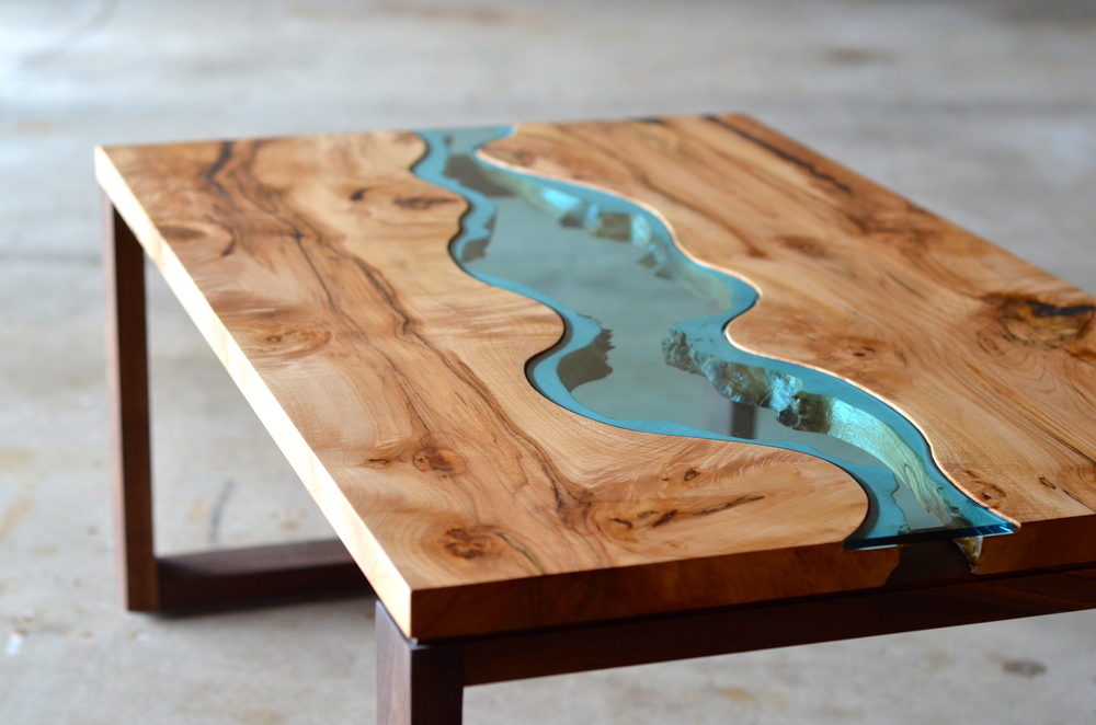 Unusual River Coffee Table Design