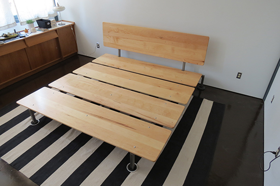 DIY Platform Bed With Storage