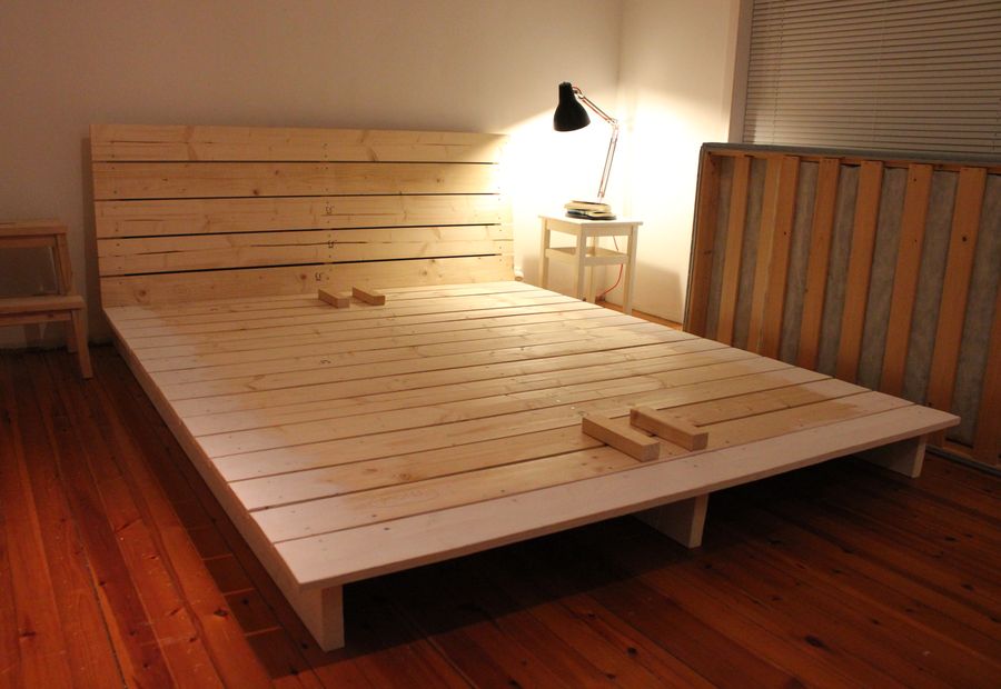 Diy Build A Platform Bed Frame Image To U 