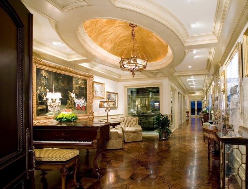 elegant living room ceilings