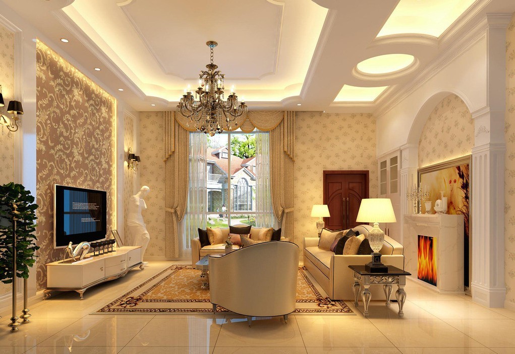 25 elegant ceiling designs for living room – home and gardening ideas
