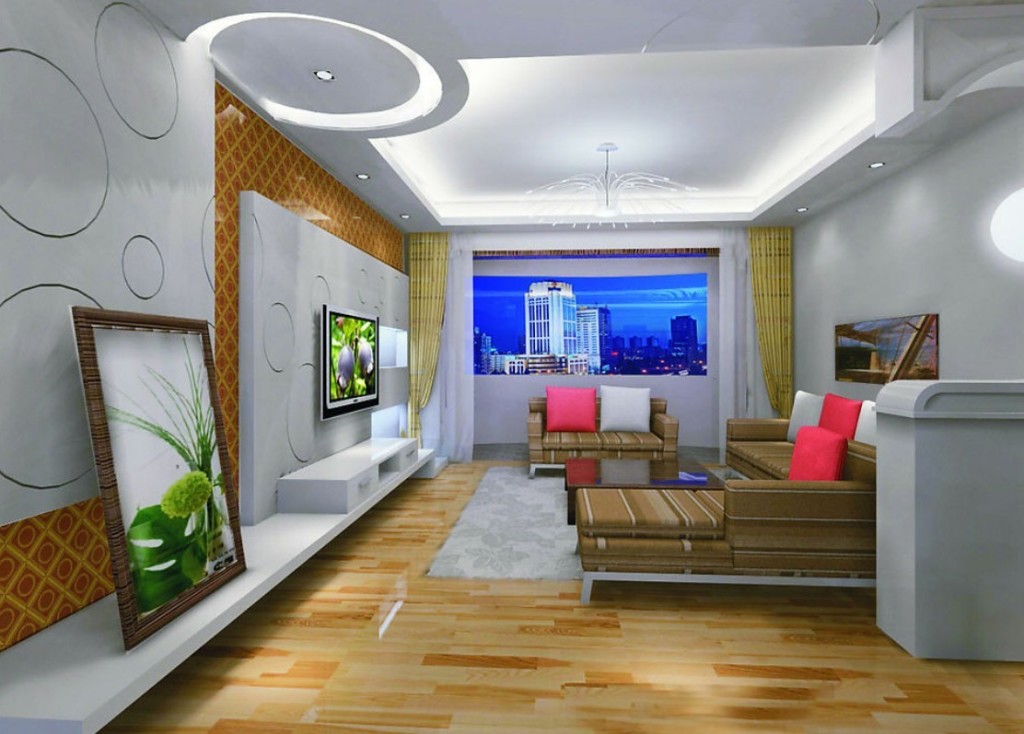 Living Room P.V.C Ceiling Design