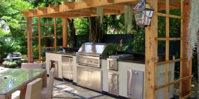 17 Outdoor Kitchen Plans-Turn Your Backyard Into Entertainment Zone