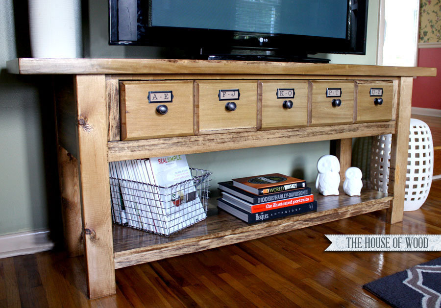 15 DIY TV Stands You Can Build Easily In A Weekend – Home ...