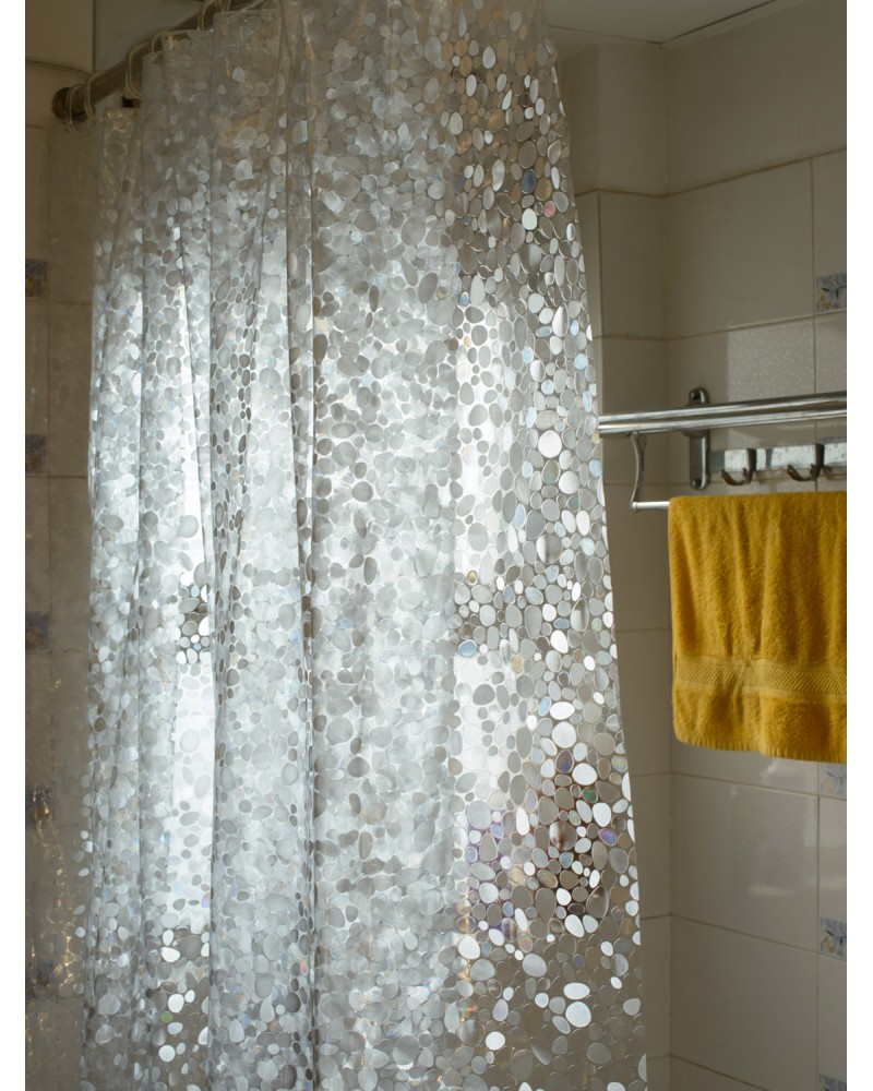 Clawfoot Tub Shower Curtain Solution Clear Shower Curtain at Wal