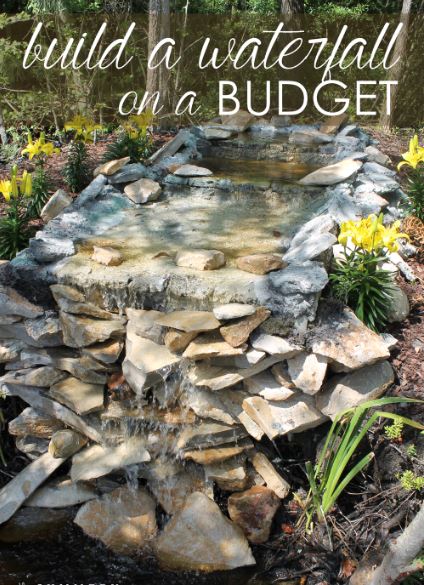 10 DIY Waterfall Ideas And Features For Your Backyard 