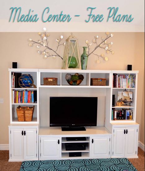 12 DIY Entertainment Center Projects and Ideas â€