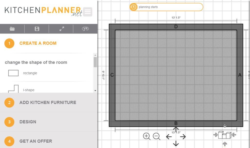 kitchen design planning tools