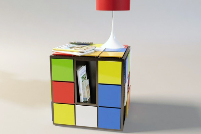 Rubik’s cube Unique Coffee Table Ideas