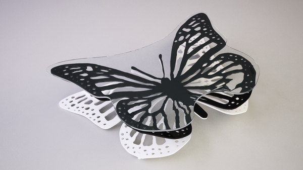 Butterfly Unique Coffee Table