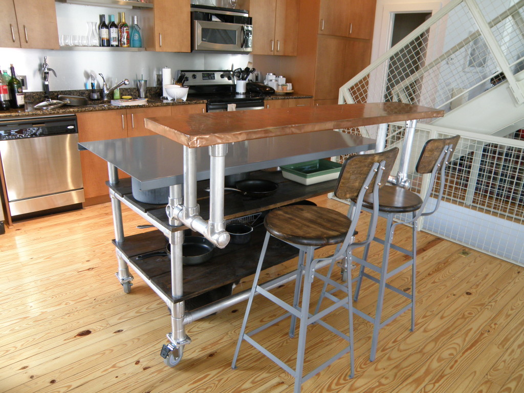 The Alewood DIY Kitchen Island Cart
