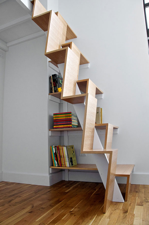 The Bookshelf Staircase