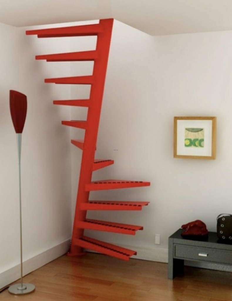 The Minimalist Spiral Staircase