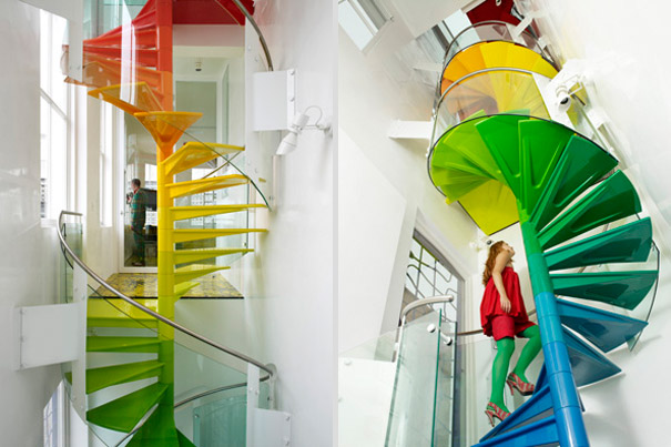 The Rainbow Spiral Staircase