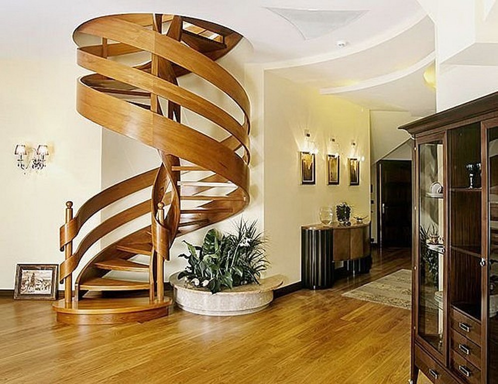 The Ribbon Spiral Staircase