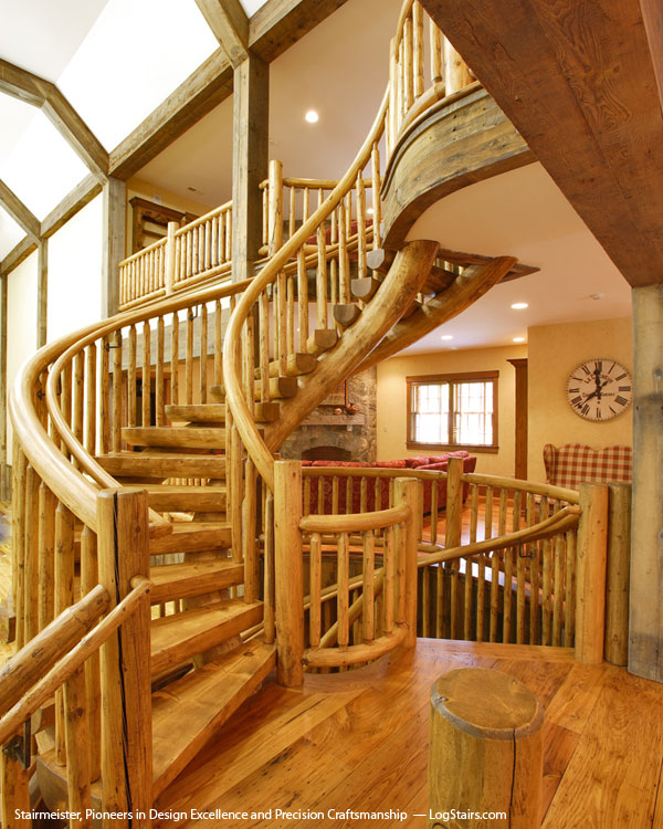 The Rustic Staircase