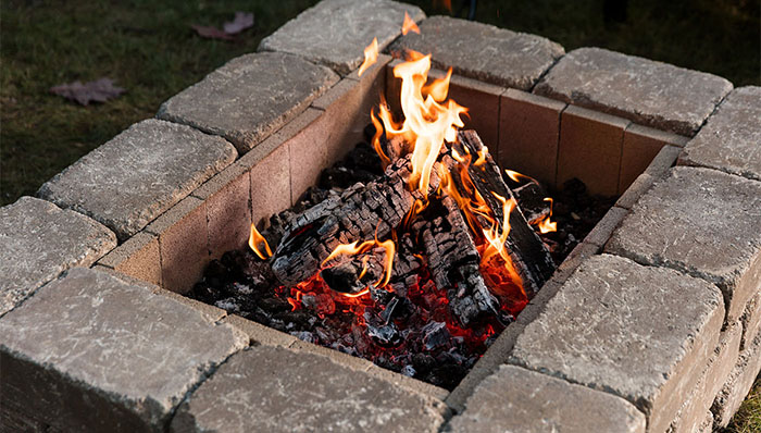 Homemade Fire Pit Ring