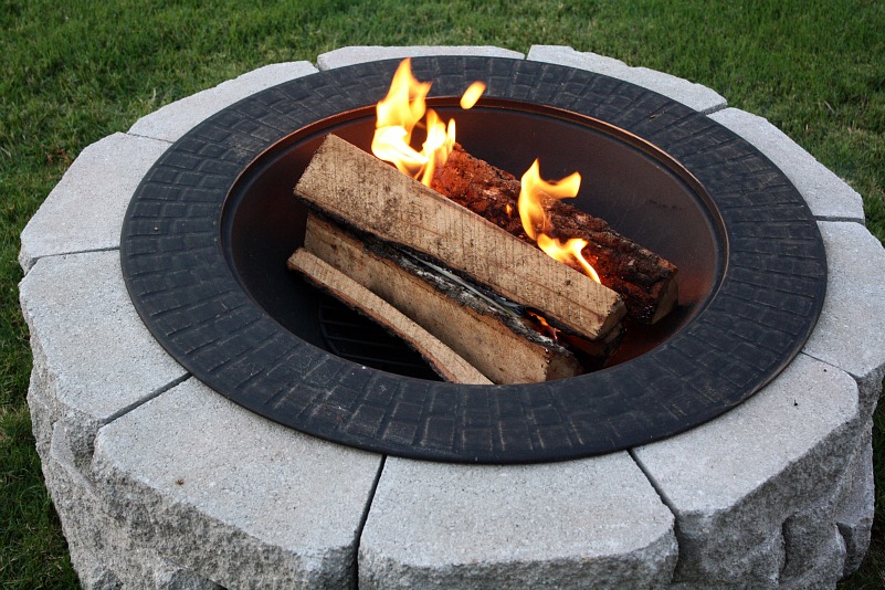 Inexpensive Homemade Fire Pit 