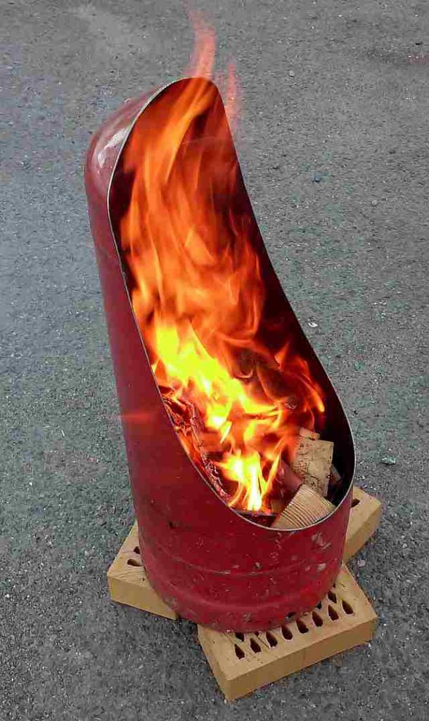 Make a Gas Bottle Fire Pit