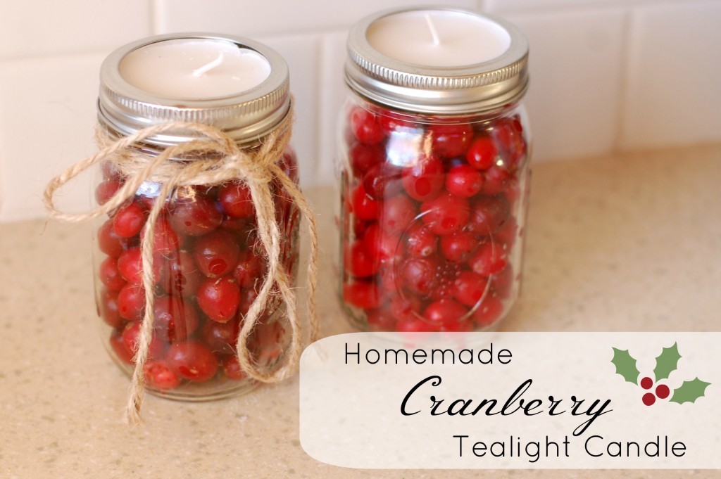 Cranberry Candle