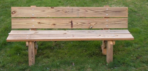 Plans For Building Trail Side Bench