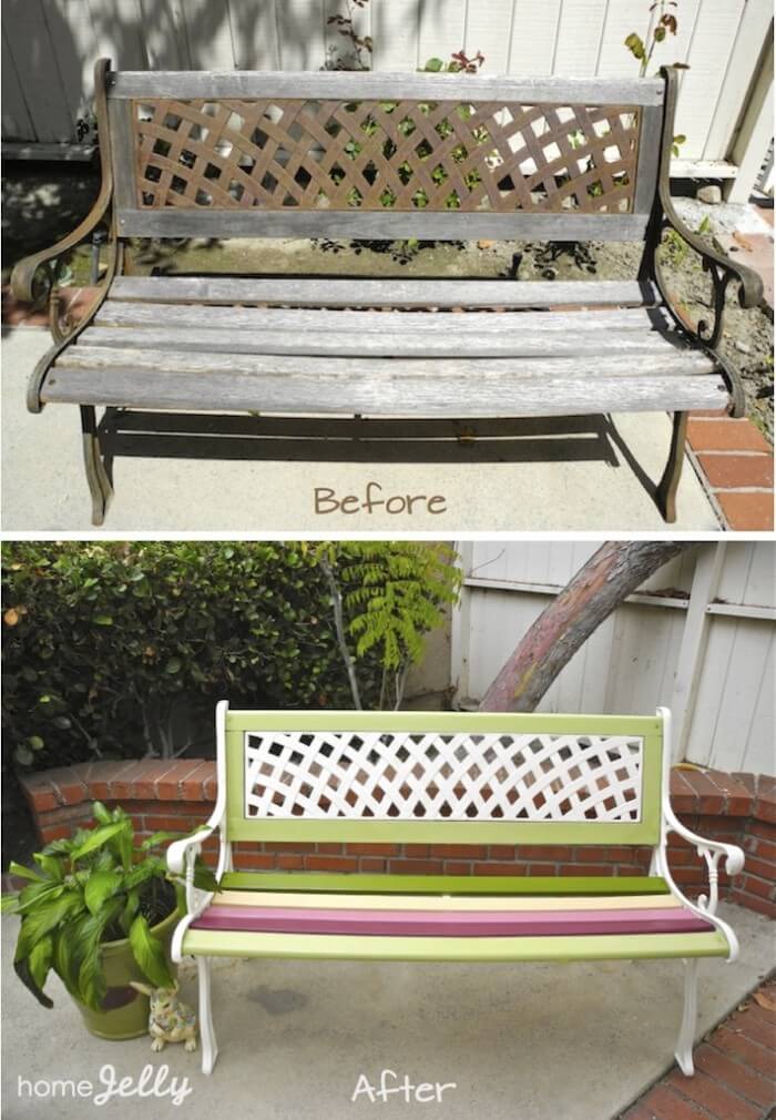 Transforming The Old Park Bench