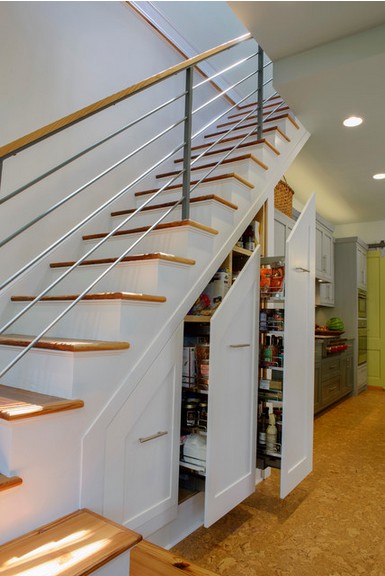 Transitional Staircase idea