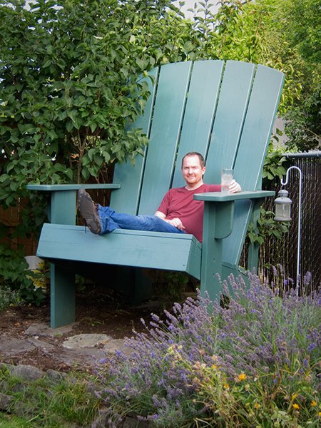 Build a Giant Adirondack Chair