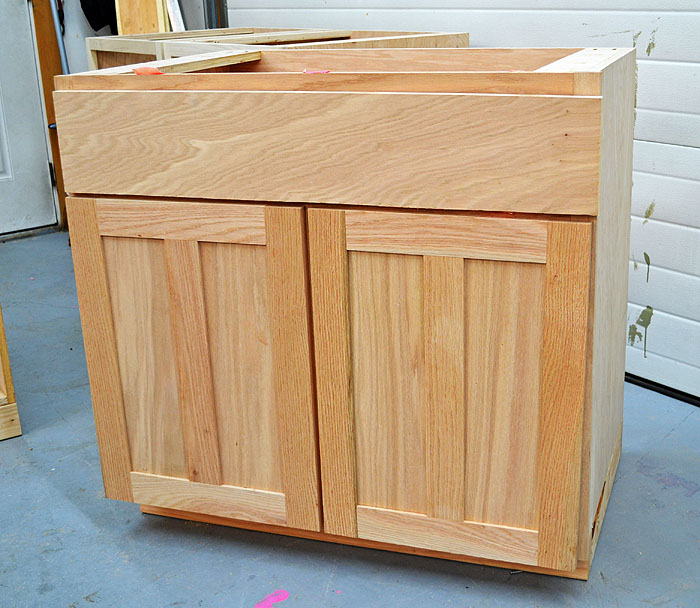 Build a Simple Stand-Alone Two Doors Kitchen Cabinet