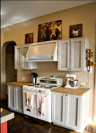 Custom Designed Kitchen Wall and Base Cabinet