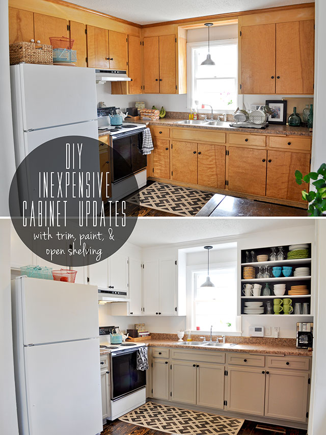 DIY Kitchen Cabinet Updates
