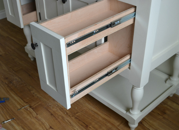 Pull Out Drawer DIY Kitchen Cabinet