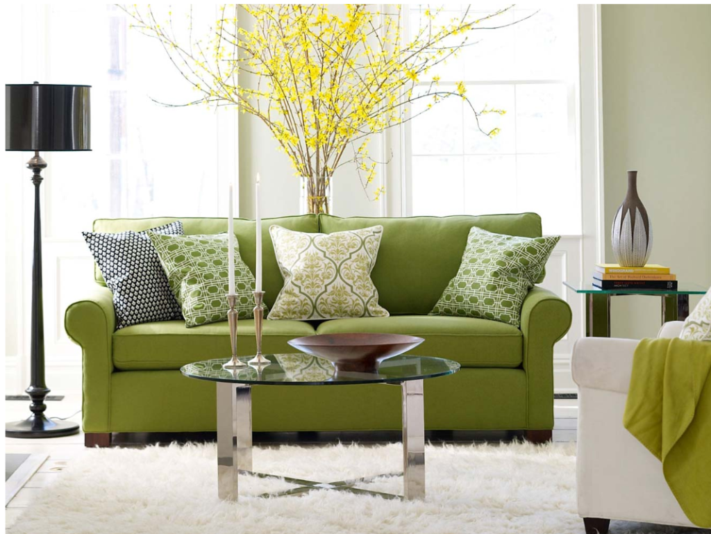 Divine Green living room