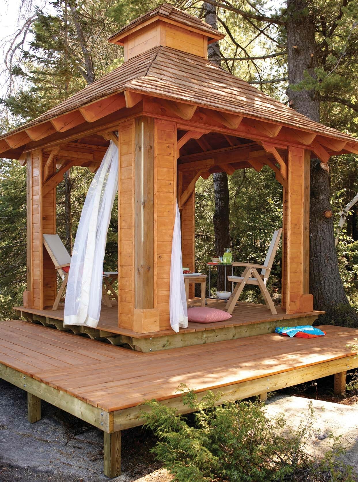 33 DIY Gazebo Plans-Learn How To Build A Gazebo With Free Plans – Home