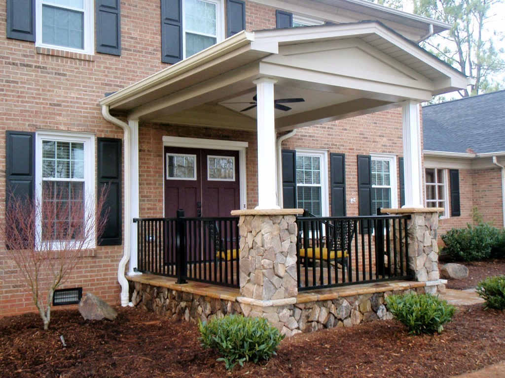 Small and Elegant Front Porch