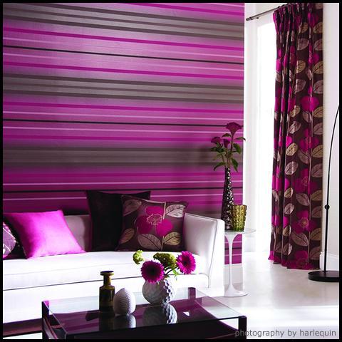 Bright Stripes Wall Painting