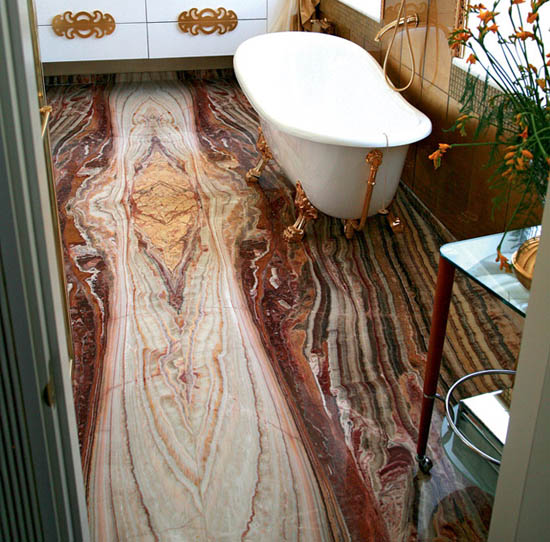 Onic Slate Bathroom Flooring Tiles