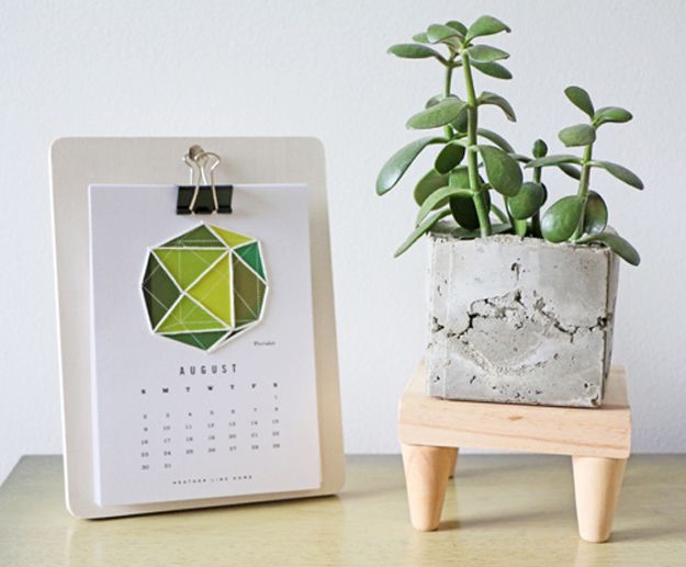 Give Your Plants a Lift With Mid-Century DIY Plant Stand