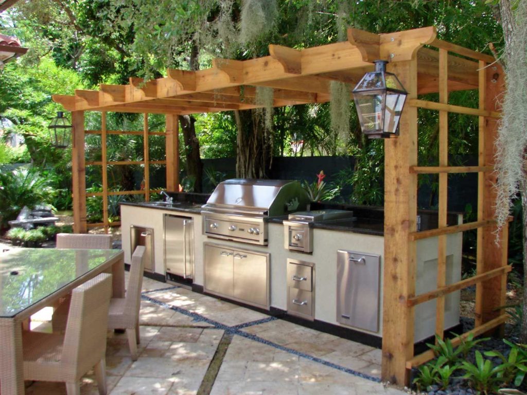 outdoor kitchen plans