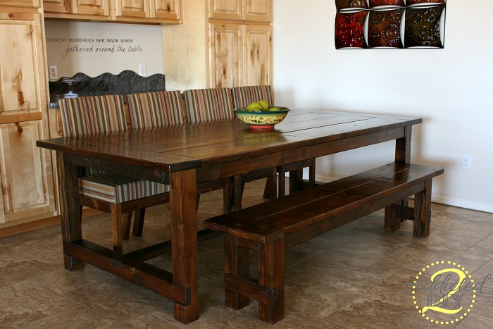 Farmhouse Table with Extensions