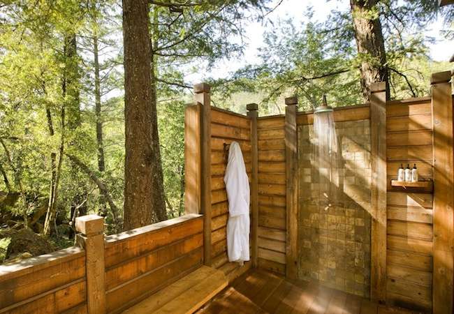 diy outdoor shower