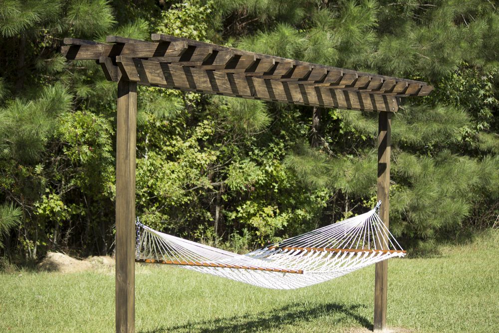pergola hammock stand