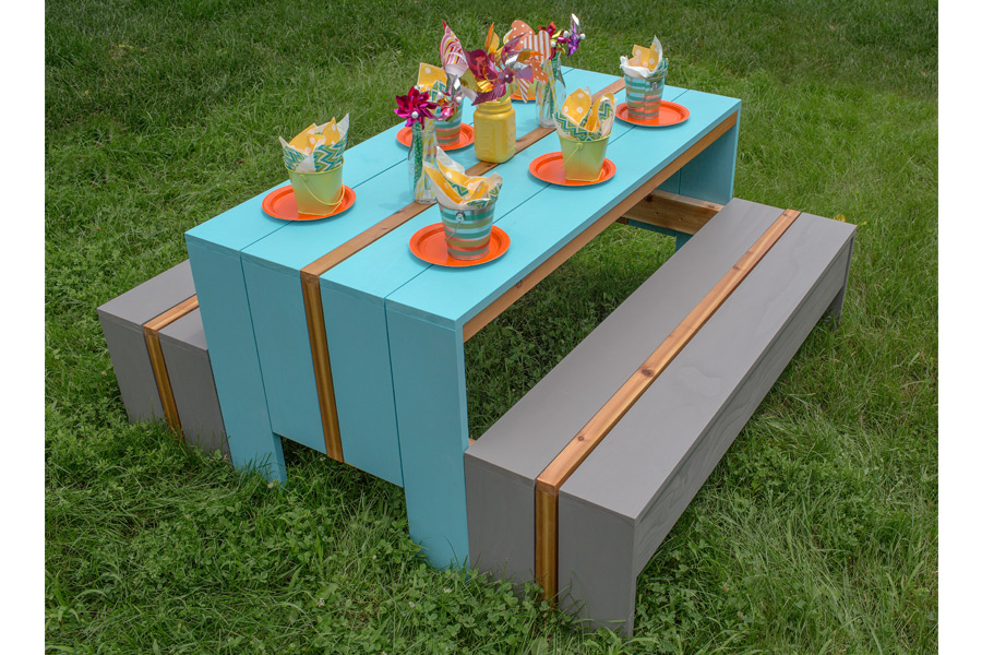 kids picnic table plans