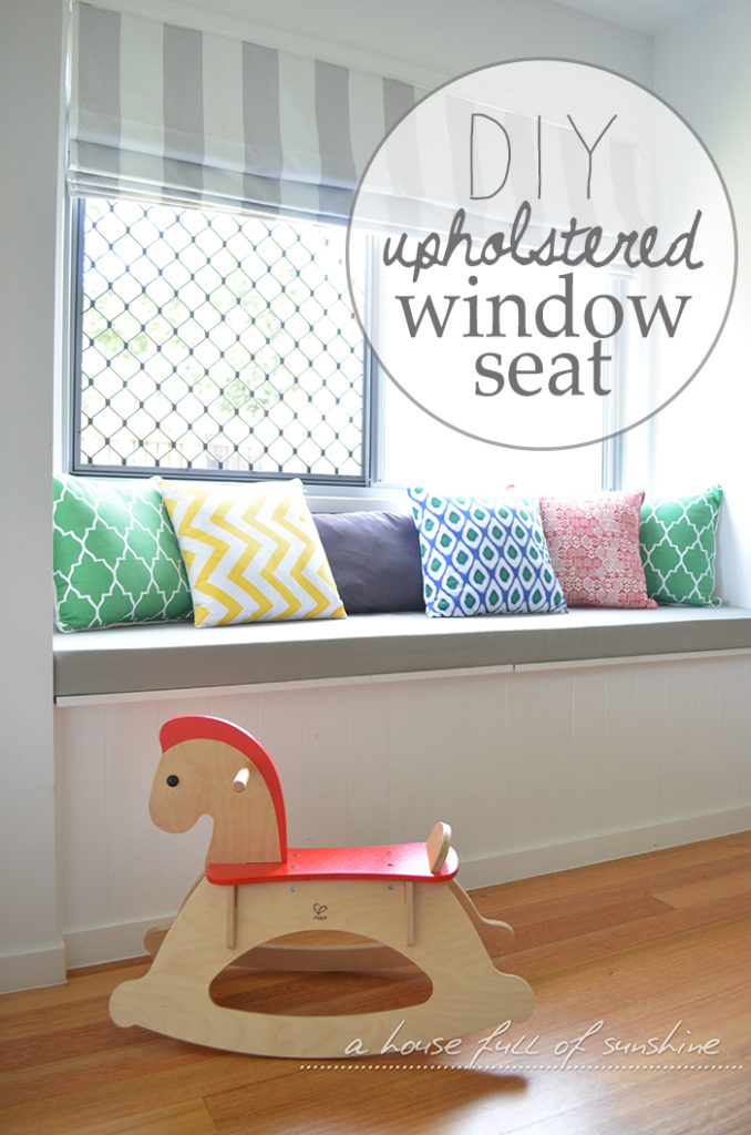 Upholstered DIY Window Seat