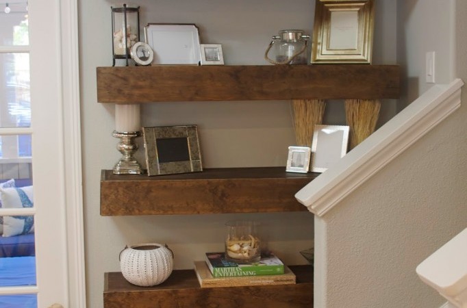 20 DIY Floating Shelves You Can Build Quickly and Easily