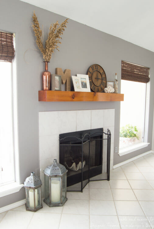 diy-fireplace-mantel-shelf-idea