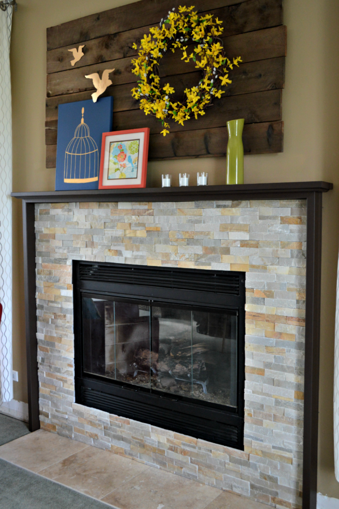 Slim-Line Fireplace Mantel 