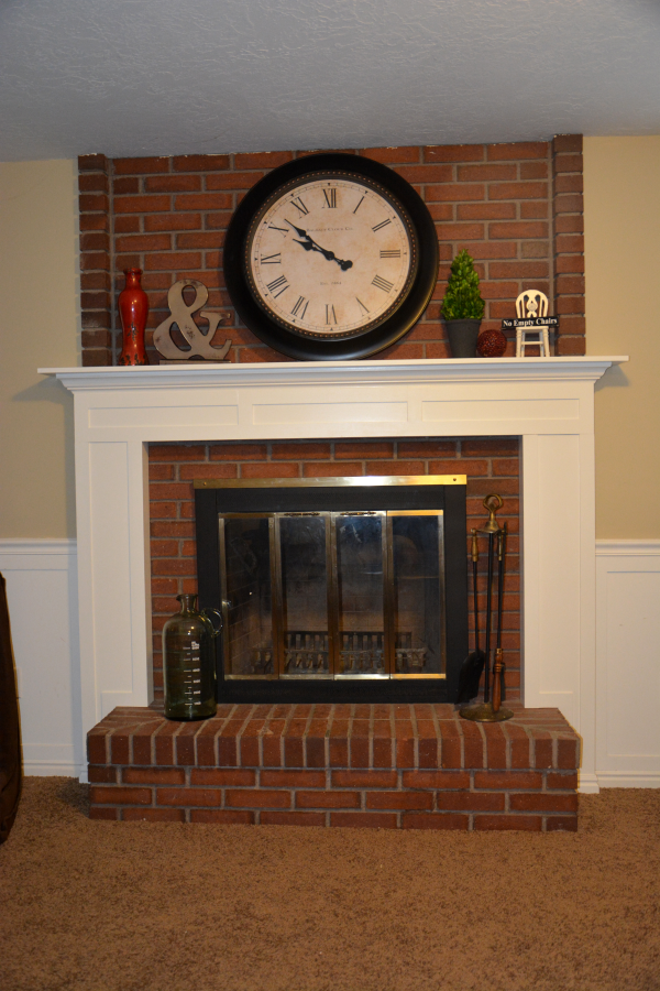 Classis Design DIY Fireplace Mantel