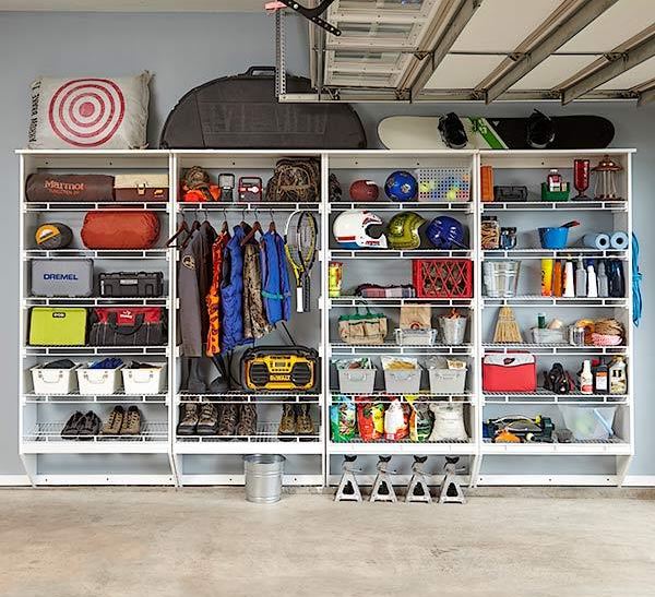 DIY Garage Storage Racks