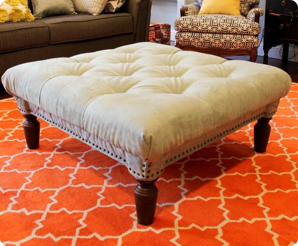 20 Inspiring DIY Ottomans Anyone Can Make